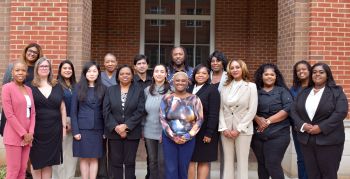 A group picture of the Spring 2025 Business LaunchPad graduates